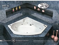 אמבטיה פינתית 140/140 ס"מ - MTI אמבטיה פינתית 140/140 ס"מ - MTI