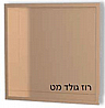 נישה אלומיניום 30/30/10