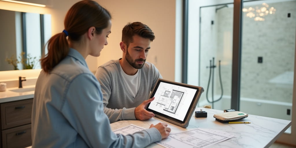 מקלחון 80 על 80 מודרני